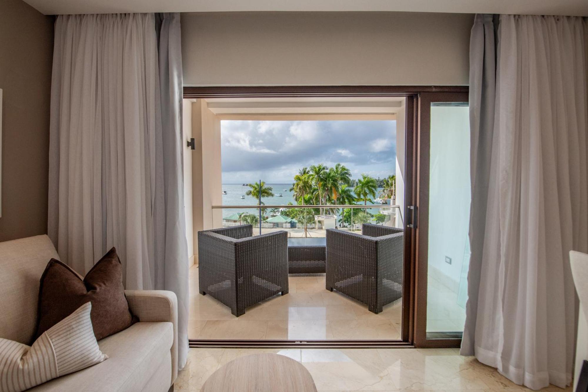 Hacienda Samana Bay Hotel Ngoại thất bức ảnh A view from a suite at the Hard Rock Hotel & Casino Punta Cana
